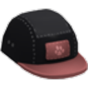 Black 5 Panel Cap