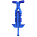 Blue Pogostick