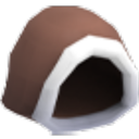 Brown Cozy Hood