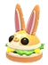 Burger Bun Hat