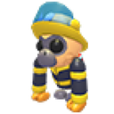 Firefighter Gibbon