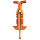 Orange Pogostick