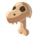 TRex Rattle Sticker