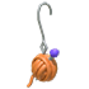Yarn Ball Earrings